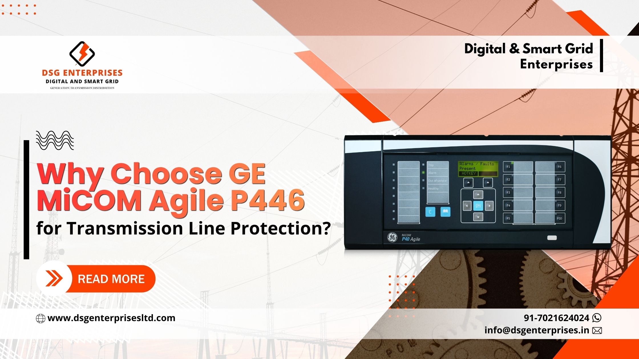 You are currently viewing Why Choose GE MiCOM Agile P446 for Transmission Line Protection?