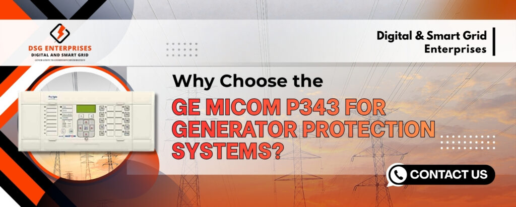 GE MICOM P343 Relay