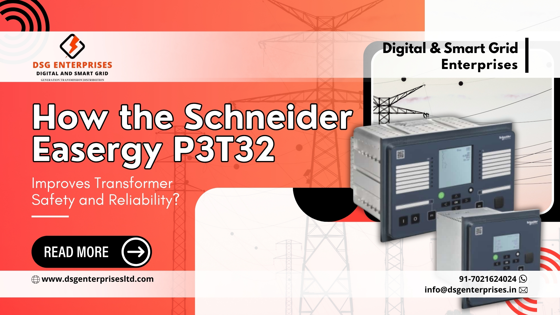 You are currently viewing How the Schneider Easergy P3T32 Improves Transformer Safety and Reliability?