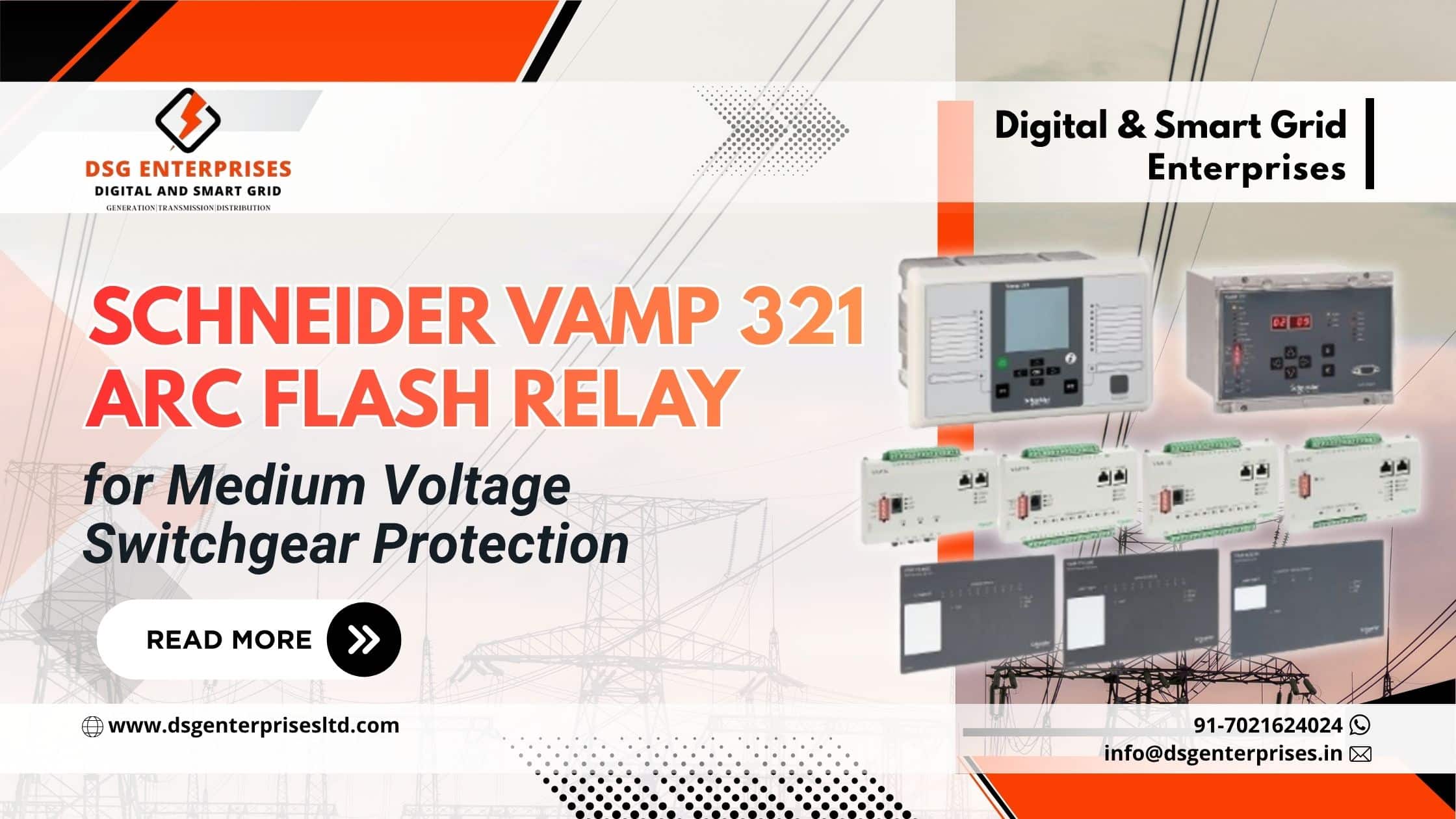 You are currently viewing Schneider Vamp 321 Arc Flash Relay for Medium Voltage Switchgear Protection