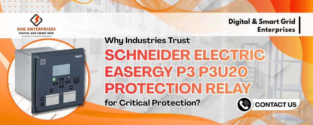 Schneider Easergy P3 P3U20 Relay