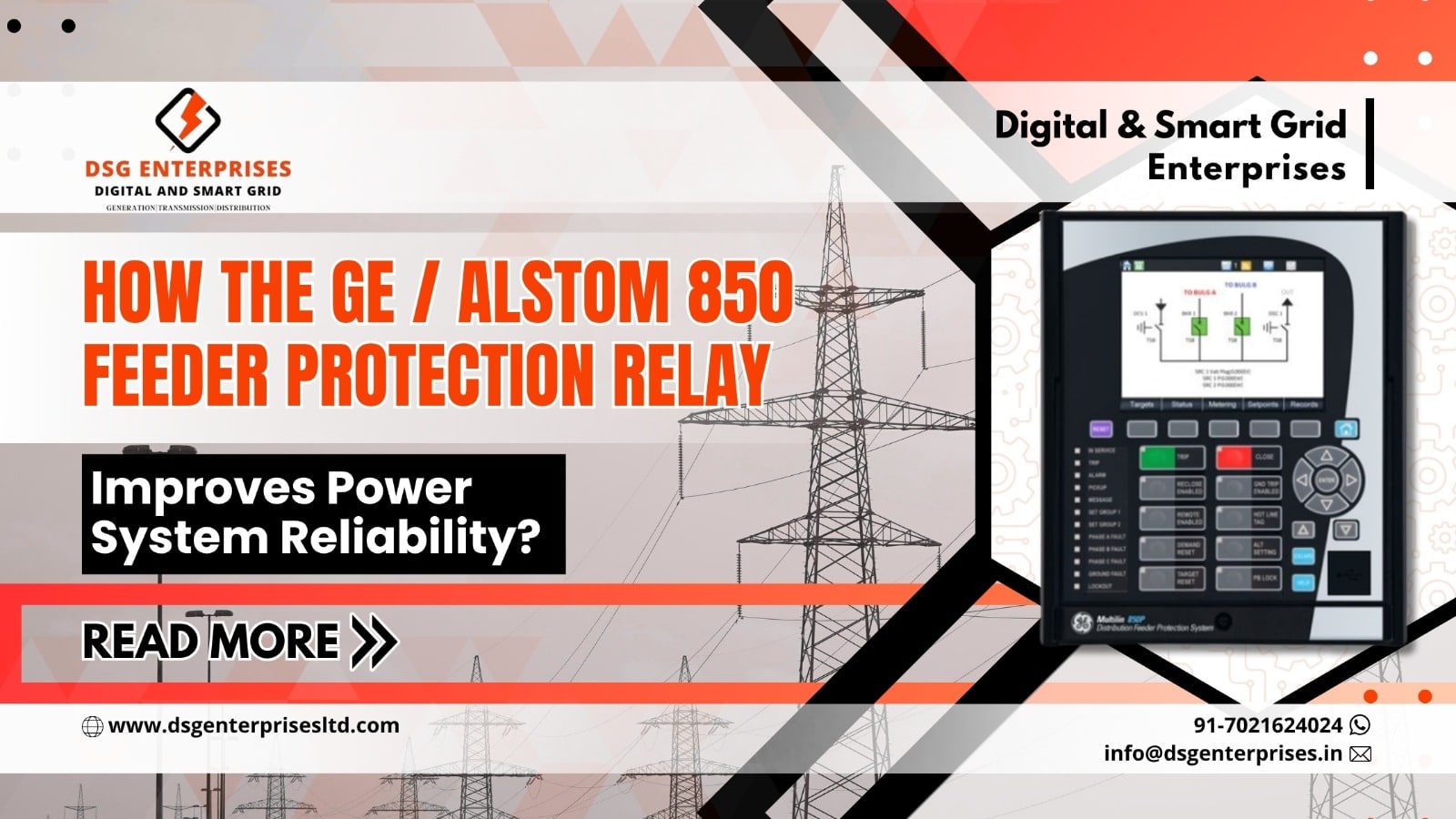 You are currently viewing How the GE / Alstom 850 Feeder Protection Relay Improves Power System Reliability?