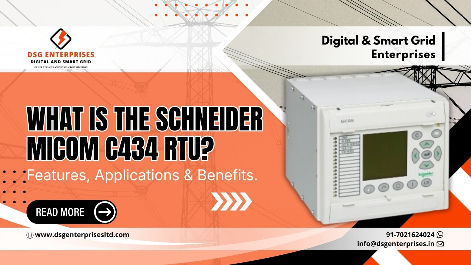 You are currently viewing What Is the Schneider MiCOM C434 RTU? Features, Applications & Benefits