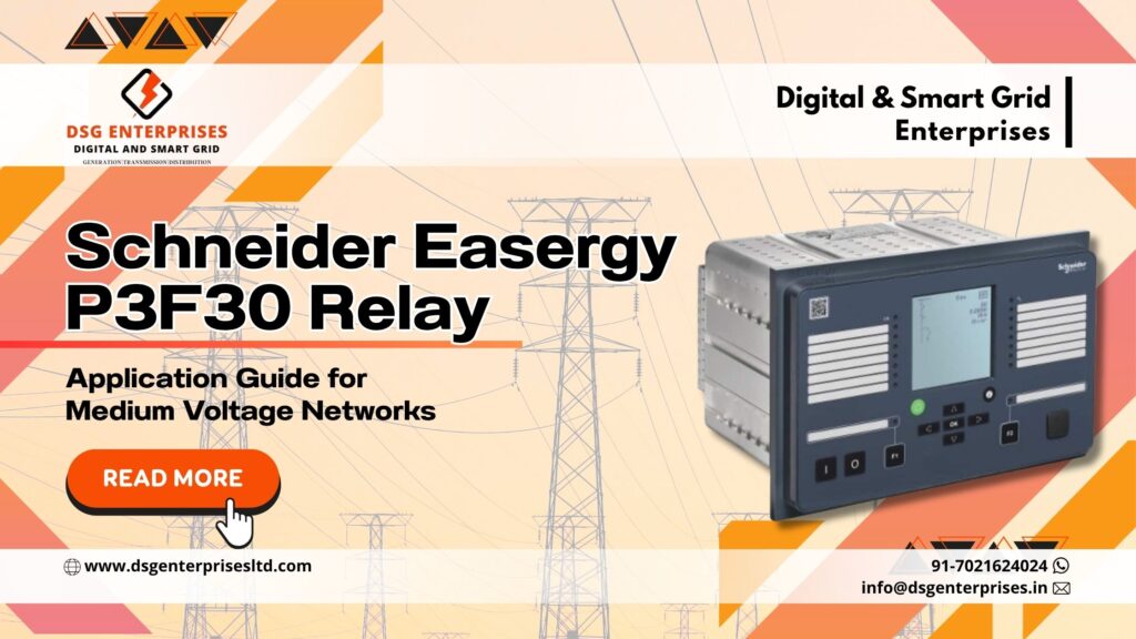 Schneider Easergy P3F30 Relay