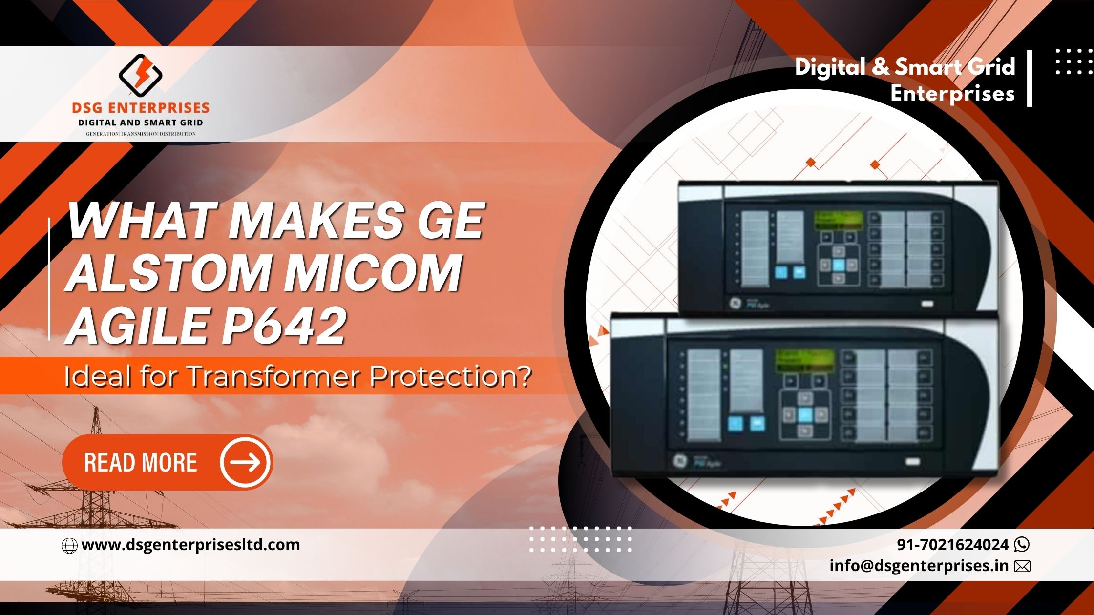 You are currently viewing What Makes GE MiCOM Agile P642 Relay Ideal for Transformer Protection?
