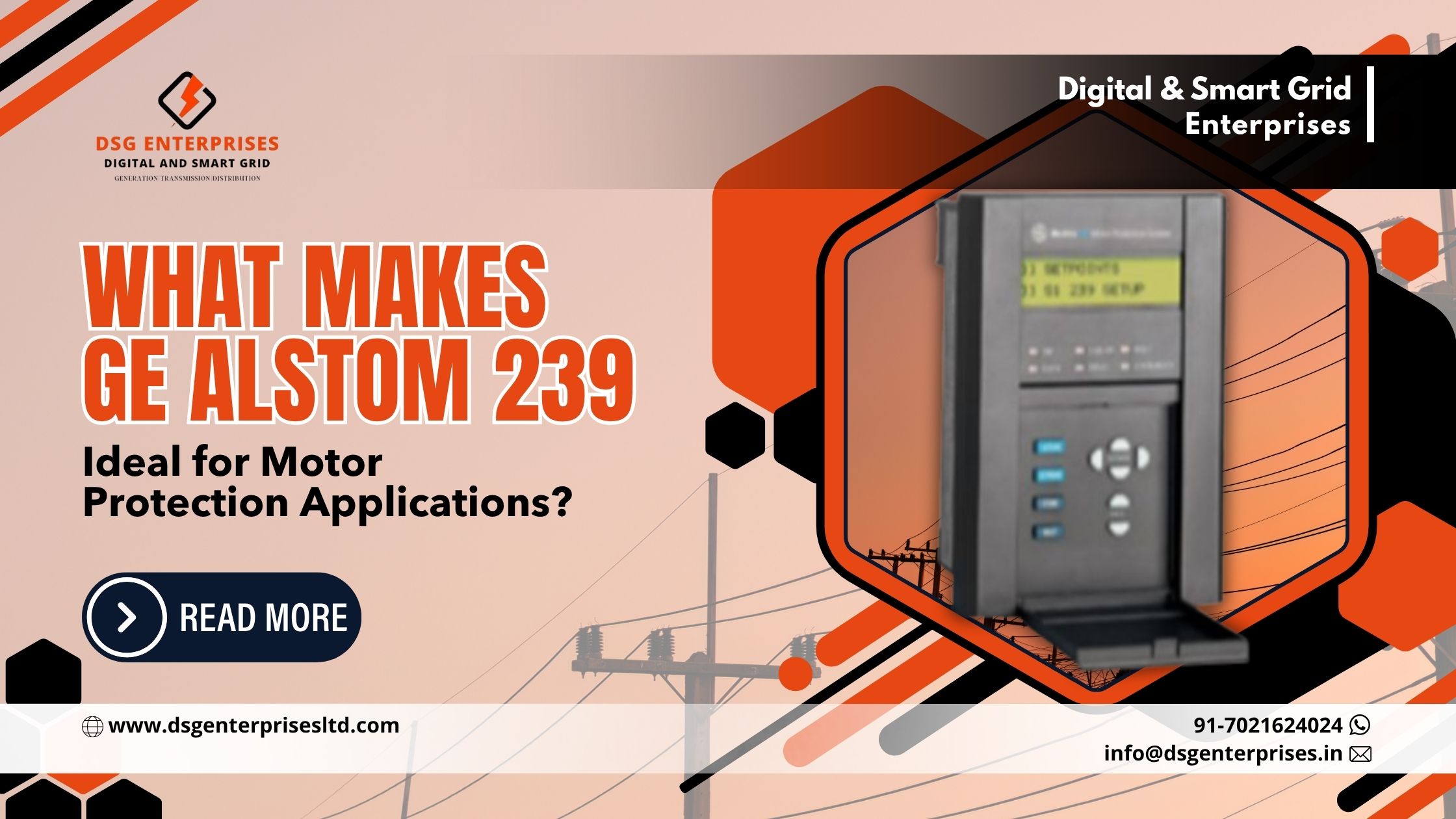 You are currently viewing What Makes GE Alstom 239 Ideal for Motor Protection Applications?