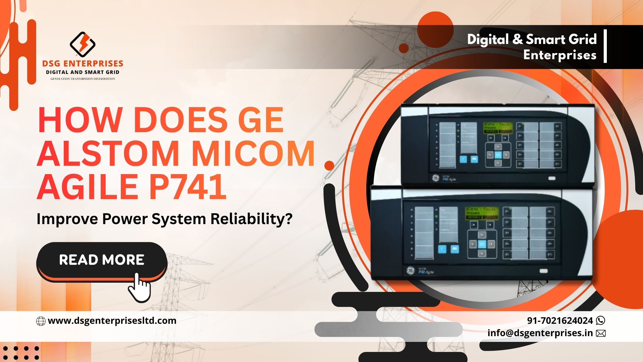 You are currently viewing How Does GE Alstom MiCOM Agile P741 Improve Power System Reliability?