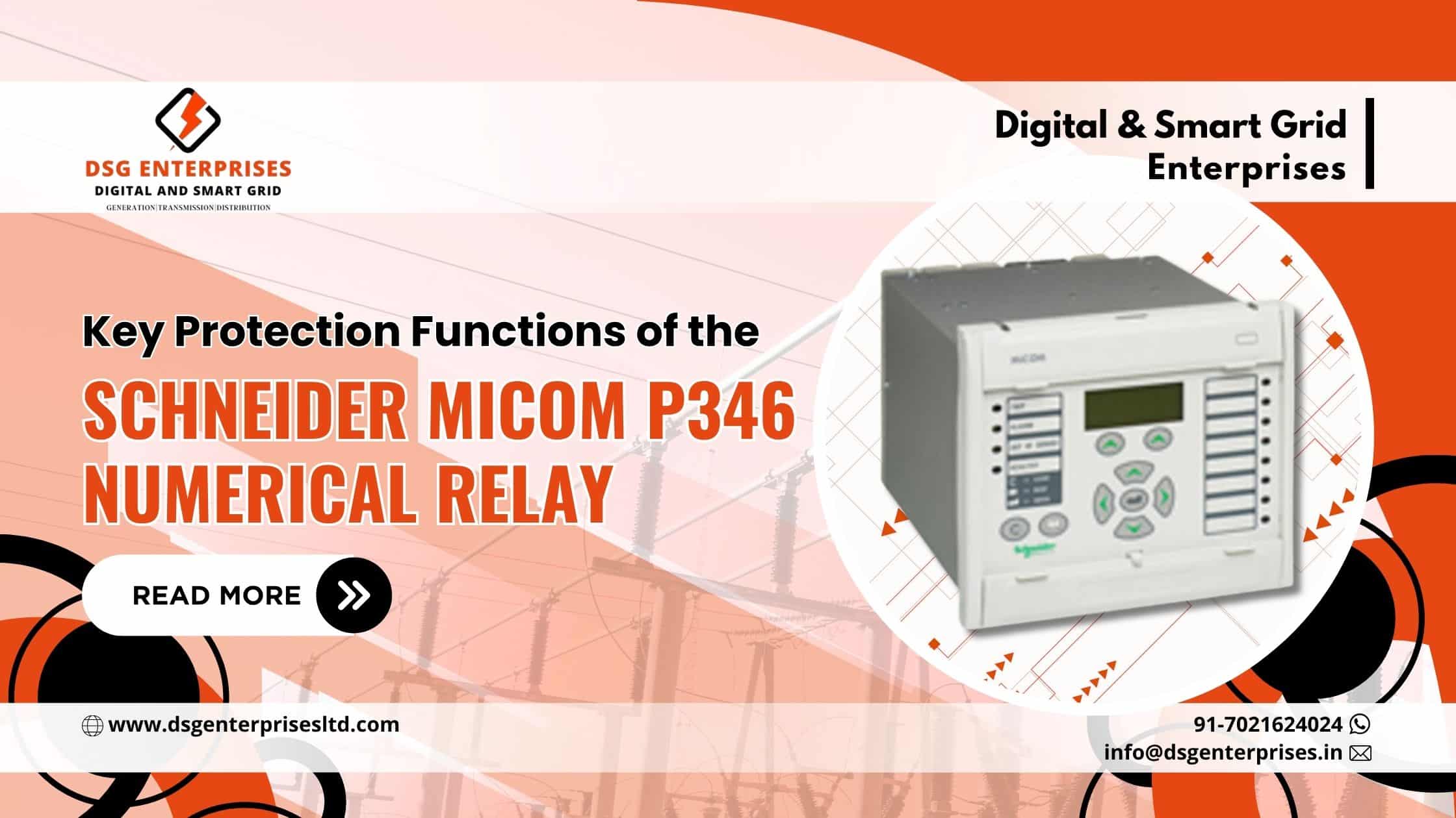 You are currently viewing Key Protection Functions of the Schneider MiCOM P346 Numerical Relay