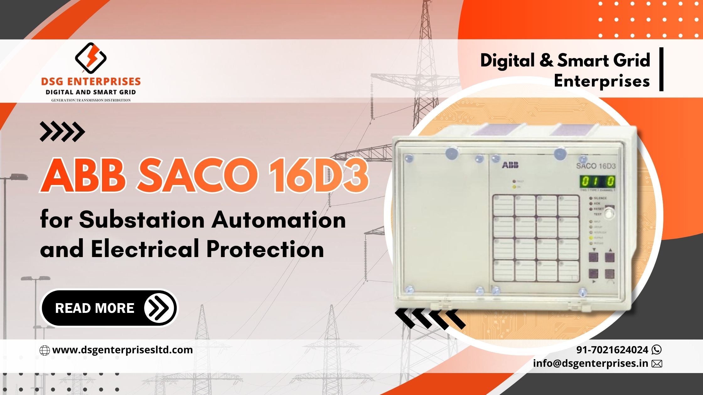 You are currently viewing ABB SACO 16D3 for Substation Automation and Electrical Protection
