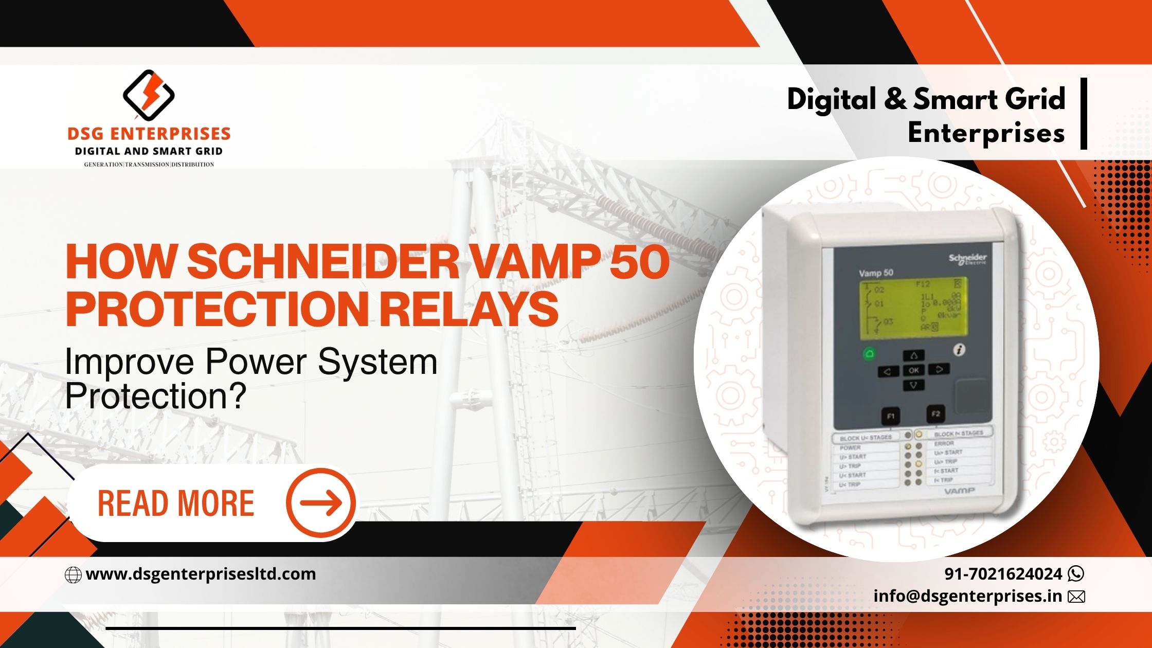 You are currently viewing How Schneider VAMP 50 Protection Relays Improve Power System Protection?