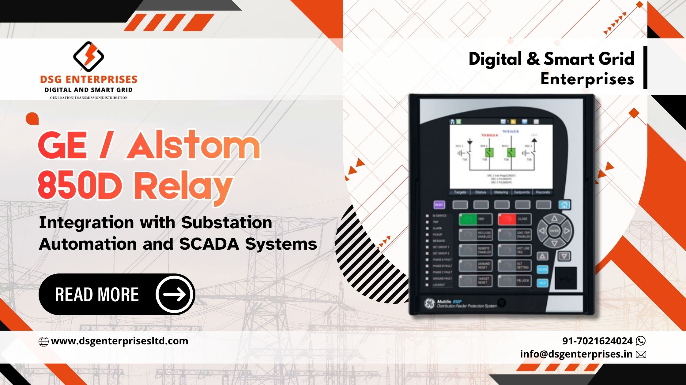 You are currently viewing GE/Alstom 850D Relay Integration with Substation Automation and SCADA Systems