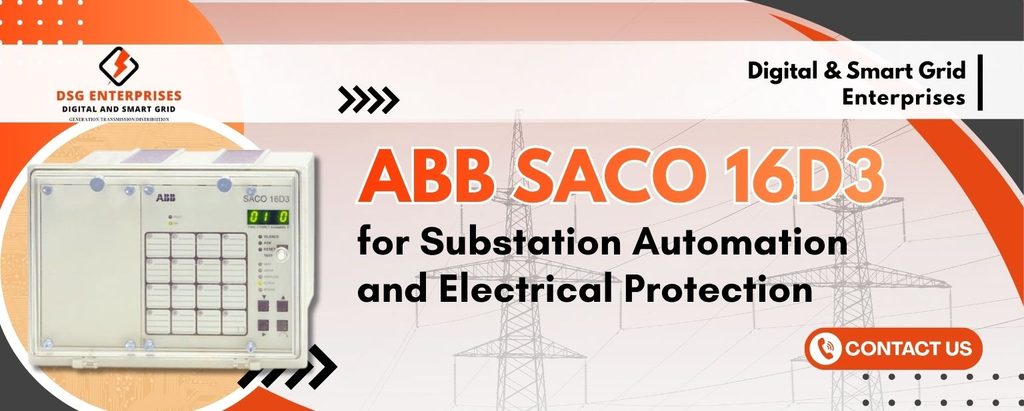 ABB SACO 16D3 Numerical Relay
