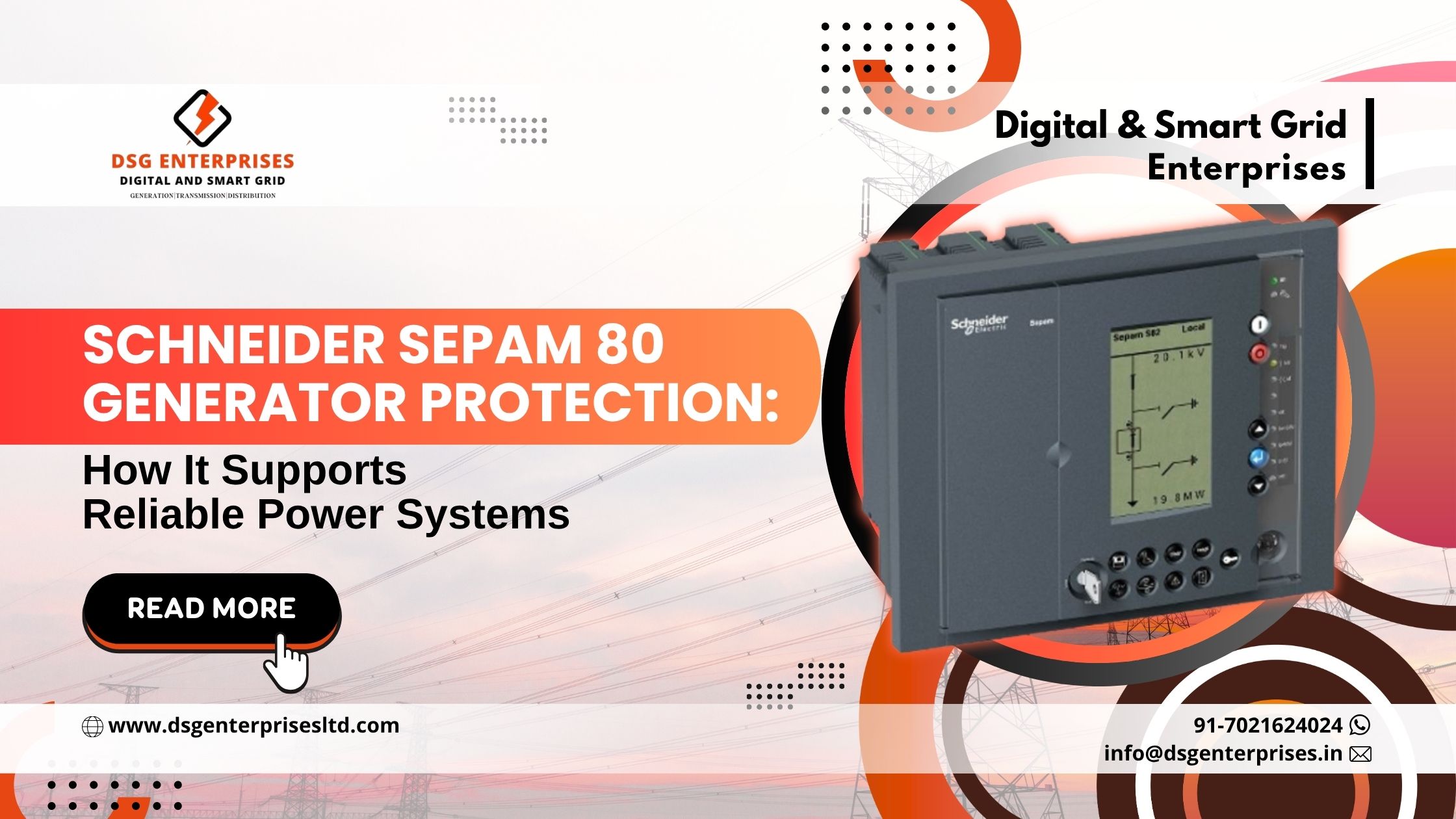 You are currently viewing Schneider Sepam 80 Generator Protection: How It Supports Reliable Power Systems