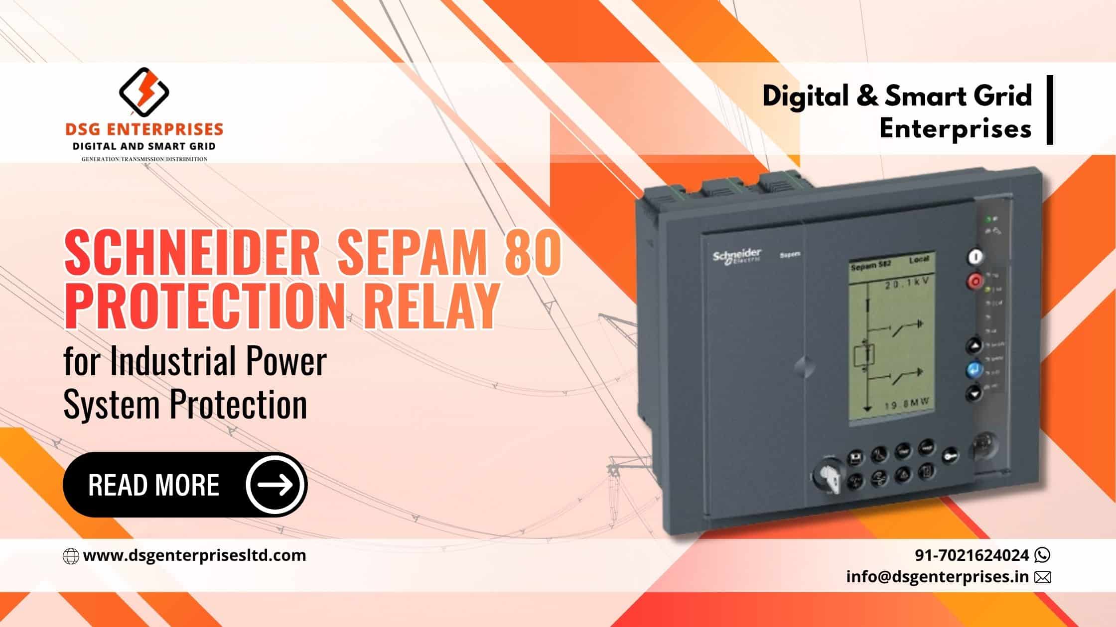 You are currently viewing Schneider SEPAM 80 Protection Relay for Industrial Power System Protection