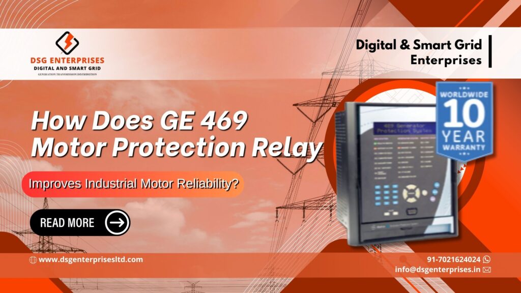GE Alstom 469 Motor Protection Relay