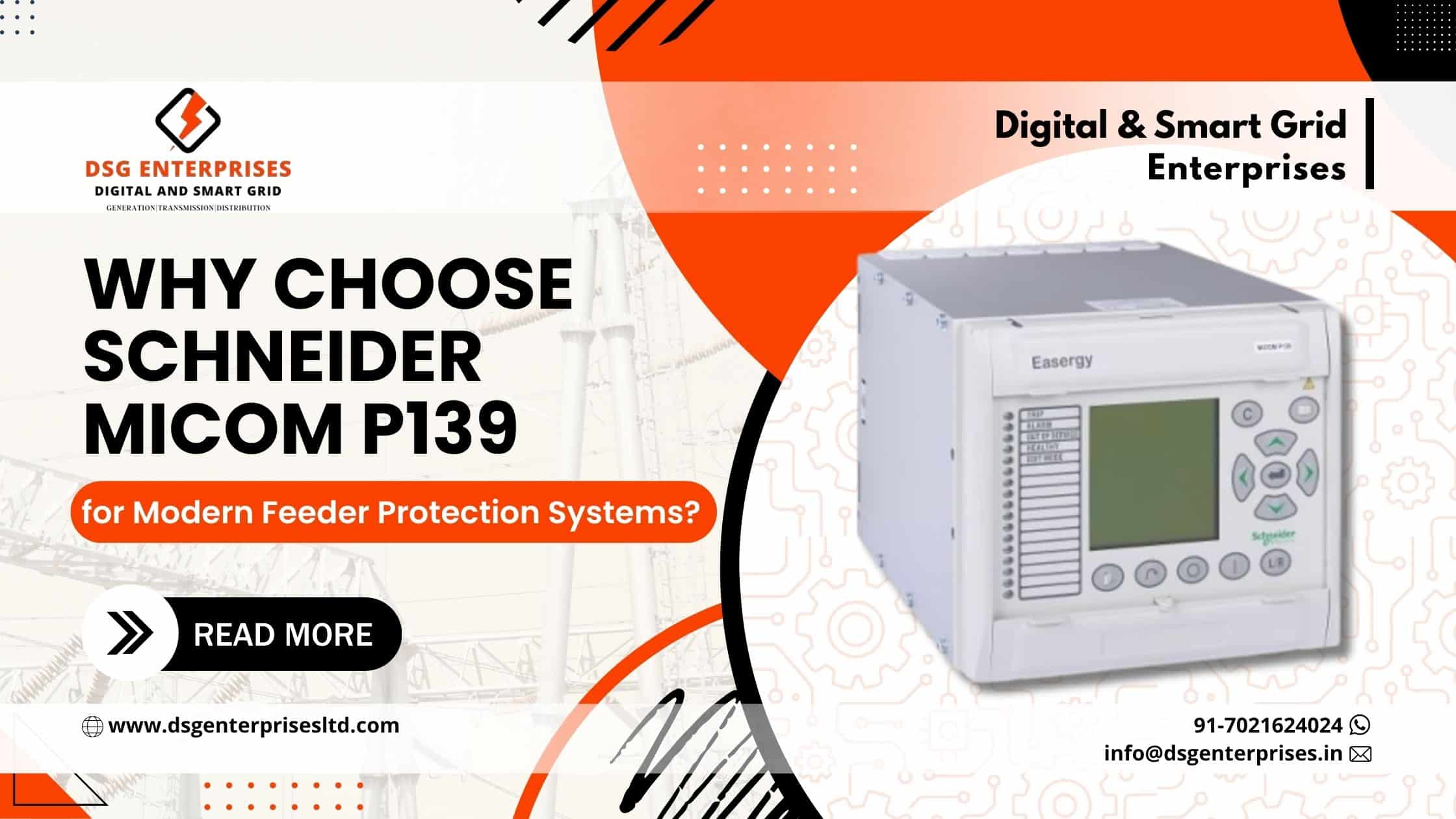 You are currently viewing Why Choose Schneider MiCOM P139 for Modern Feeder Protection Systems?