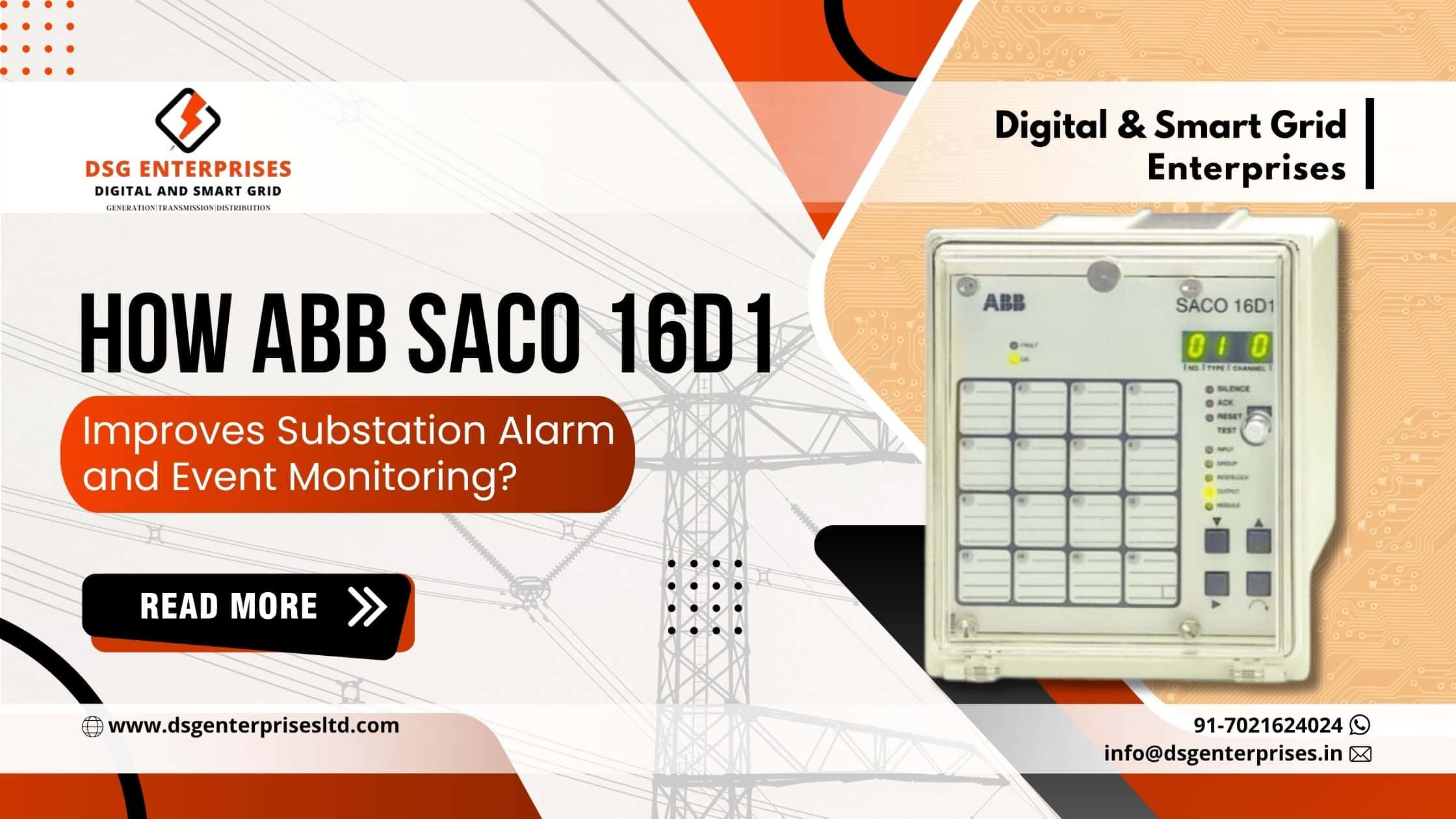 You are currently viewing How ABB SACO 16D1 Improves Substation Alarm and Event Monitoring