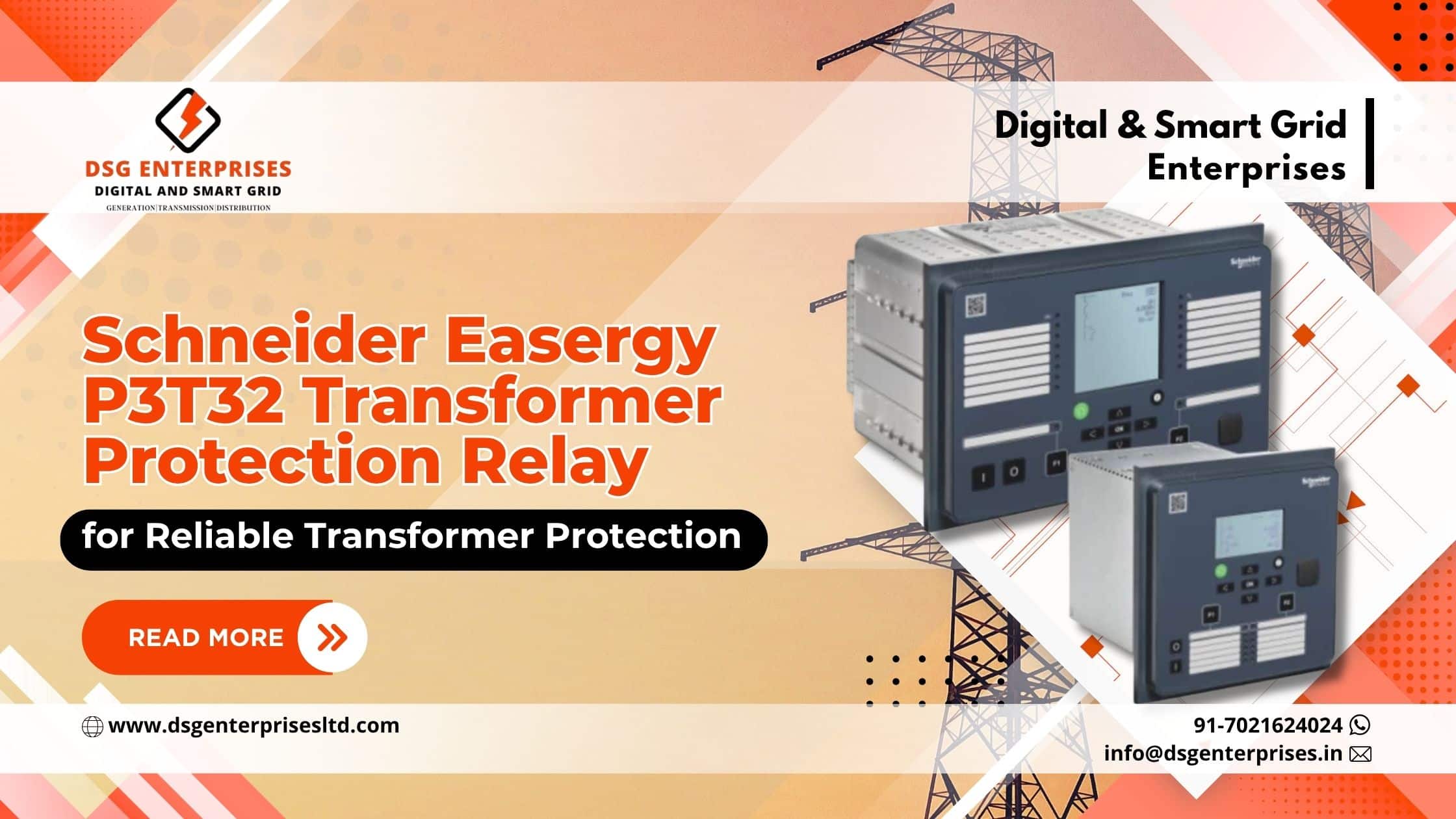 You are currently viewing Schneider Easergy P3T32 Transformer Protection Relay for Reliable Transformer Protection