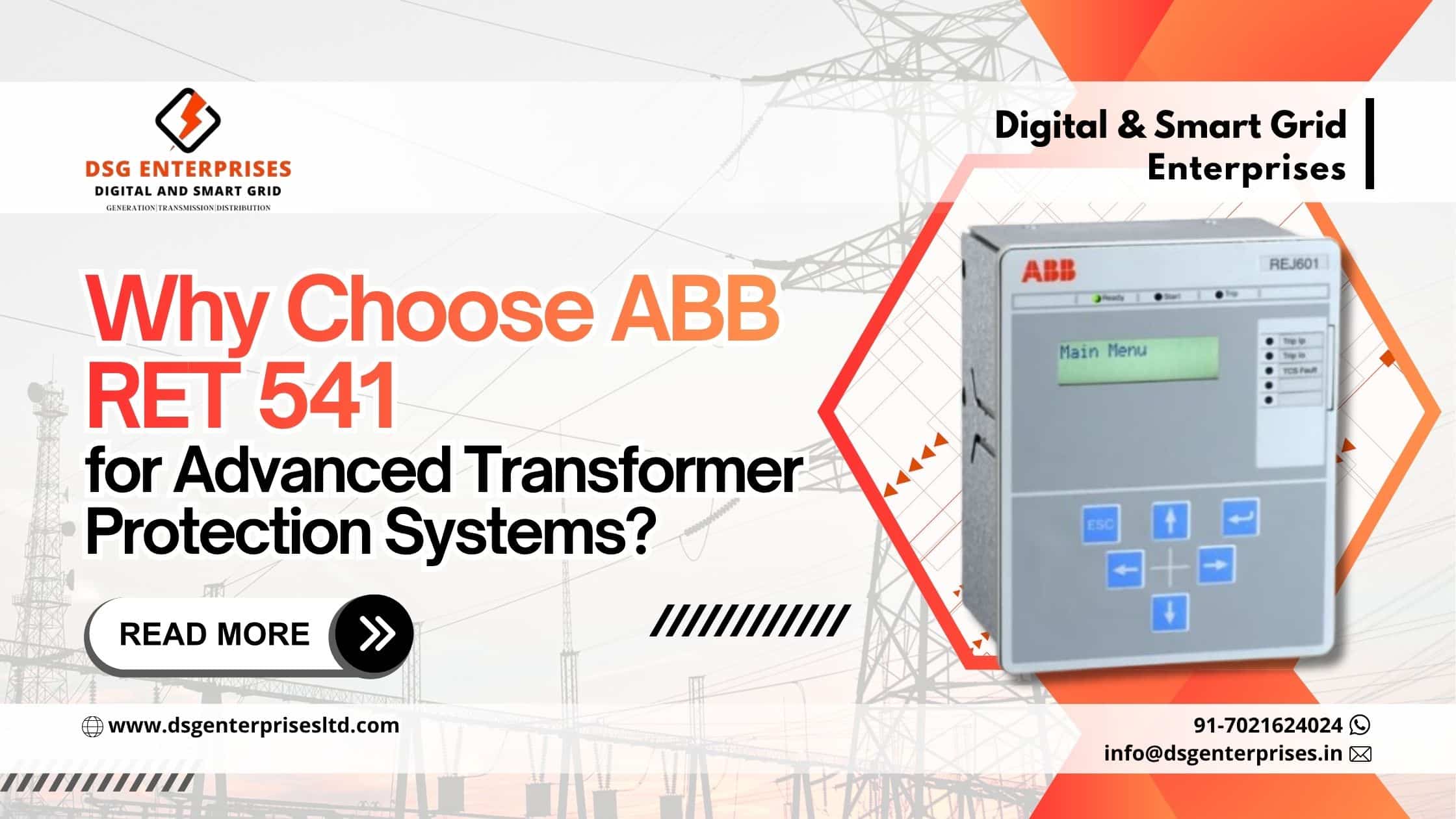 You are currently viewing Why Choose ABB RET 541 for Advanced Transformer Protection Systems?