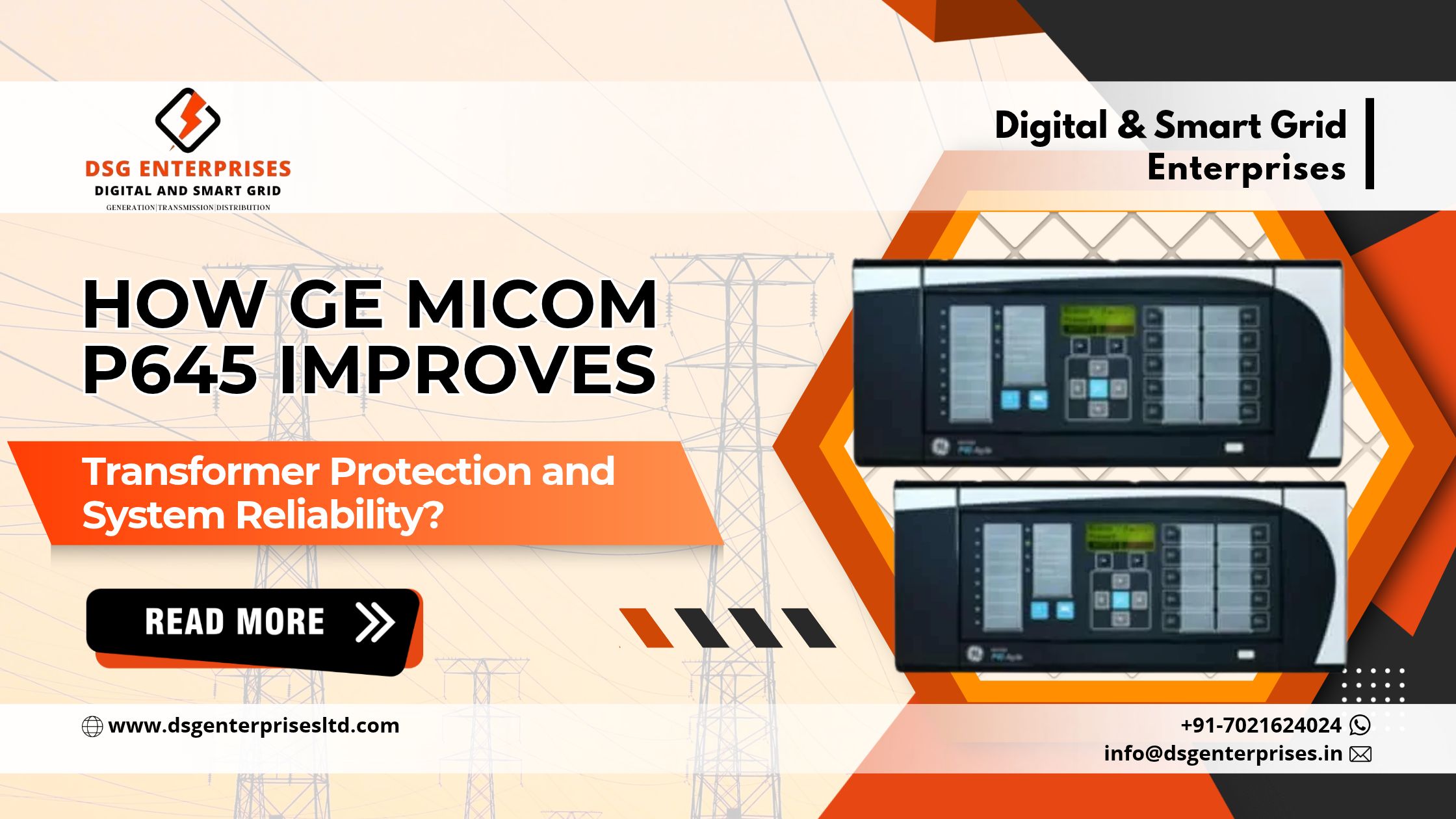 You are currently viewing How GE MiCOM P645 Improves Transformer Protection and System Reliability