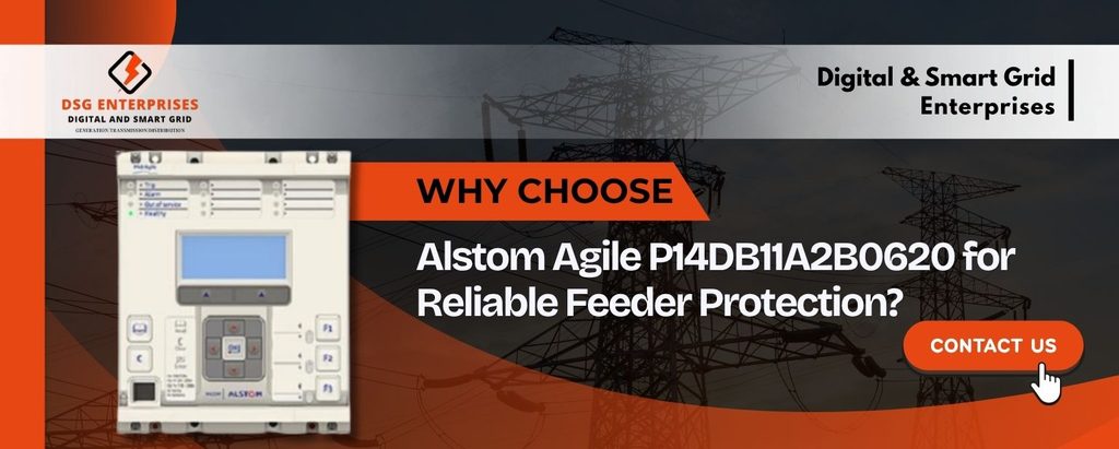 GE Alstom Agile P14DB11A2B0620A Relay