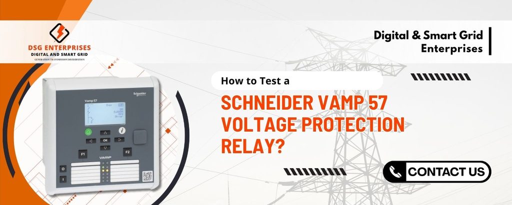 Schneider Vamp 57 Voltage Protection Relay