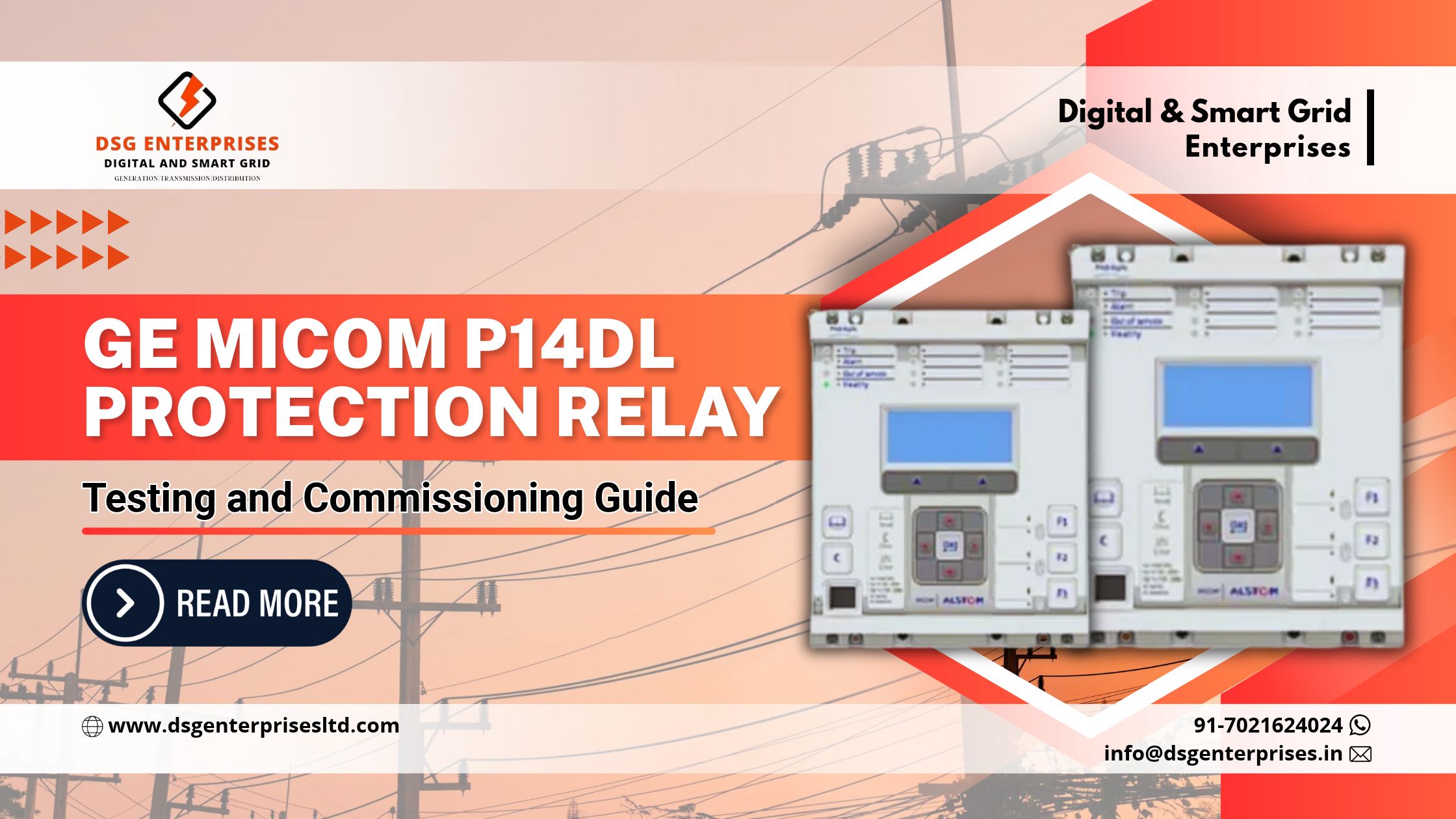You are currently viewing GE MiCOM P14DL Protection Relay Testing and Commissioning Guide