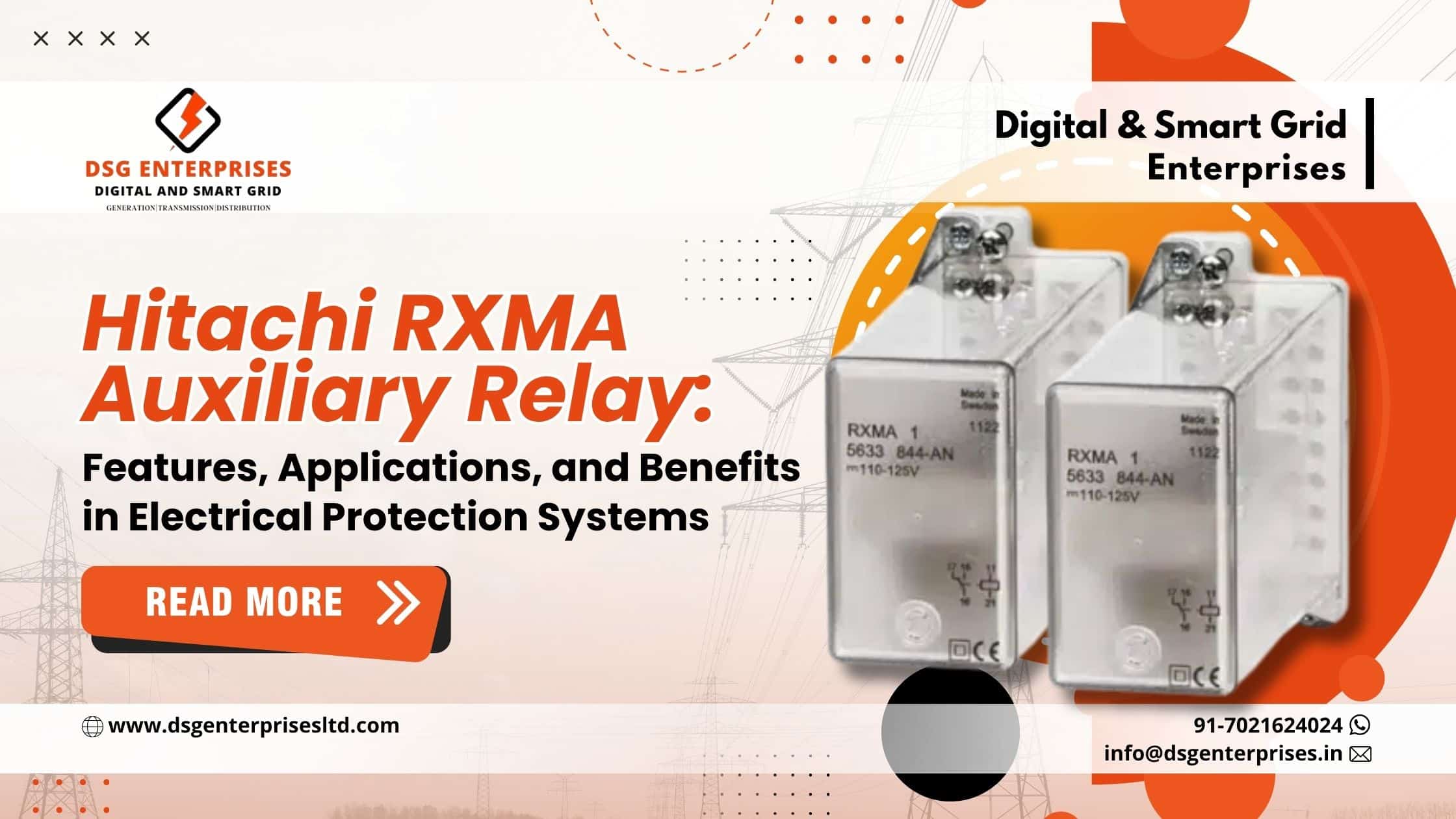 You are currently viewing Hitachi RXMA Auxiliary Relay: Features, Applications, and Benefits in Electrical Protection Systems