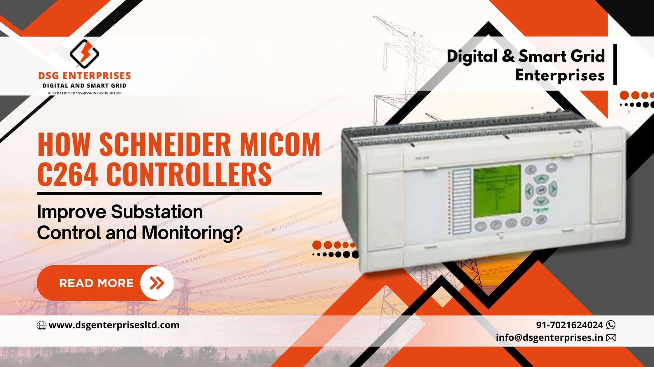 You are currently viewing How Schneider MiCOM C264 Controllers Improve Substation Control and Monitoring