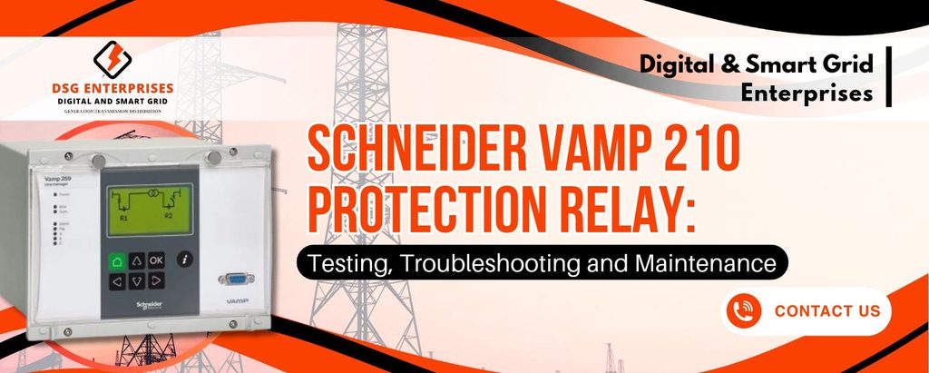 Schneider VAMP 210 Protection Relay